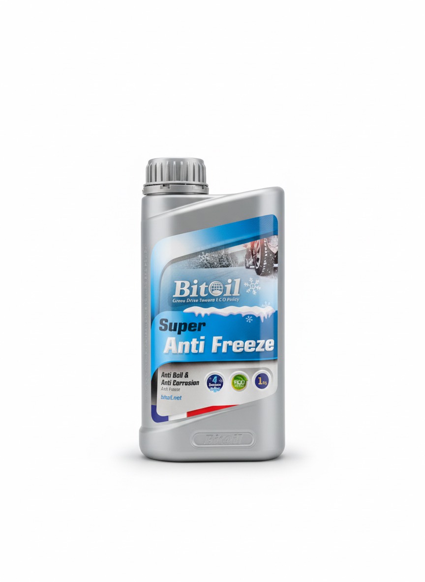 سوپر ضدیخ خالص بیت اویل (Bitoil) 4 فصل 1 لیتری